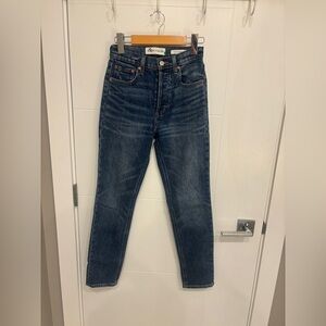 Denim Forum The Yoko High Rise Dark Indigo Jeans
